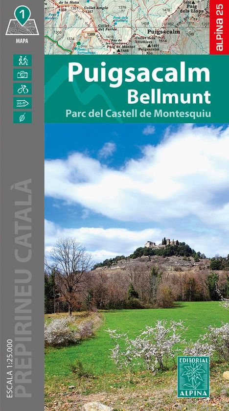 Puigsacalm Bellmunt, Karten
