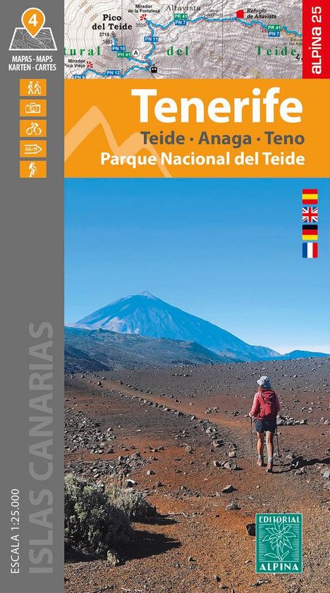 Tenerife, Karten