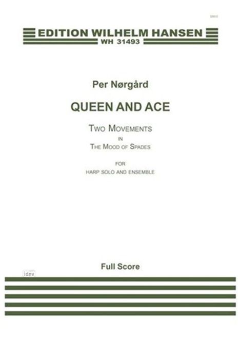 Per Nörgard: Queen And Ace (Score), Noten
