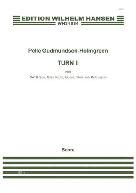 Pelle Gudmundsen-Holmgreen: TURN II (Score), Noten