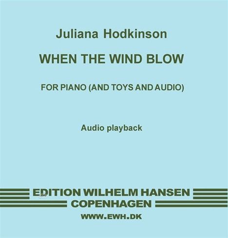Juliana Hodkinson: When The Wind Blows (CD), Noten