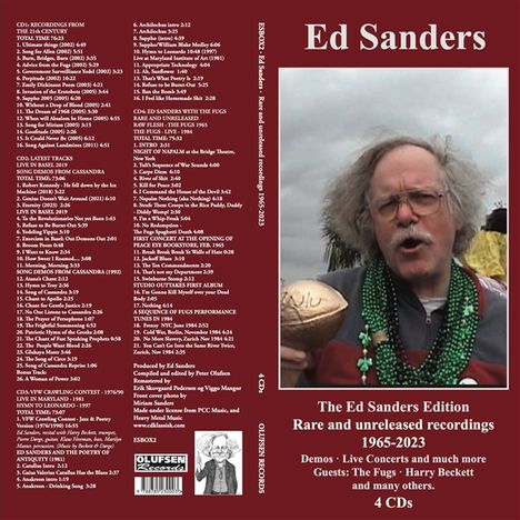 Ed Sanders &amp; The Fugs: Rare &amp; Unreleased Recordings 1965-2023, 4 CDs