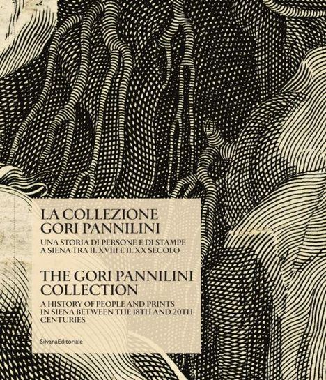 „LA COLLEZIONE GORI PANNILINI“ steht links oben. Ein schwarz-weißes Linienmuster bildet den Hintergrund.