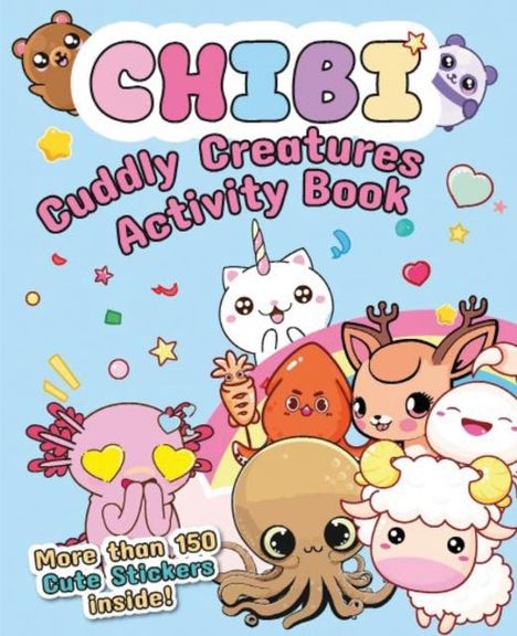 Chibi - Cuddly Creatures Activity Book, Buch