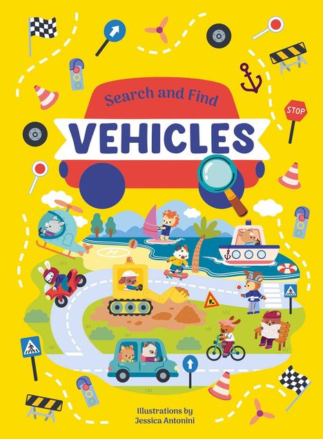 Search and Find Vehicles, Buch