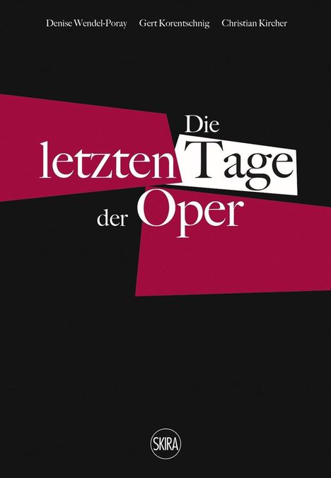 Die letzten Tage der Oper (German edition), Buch