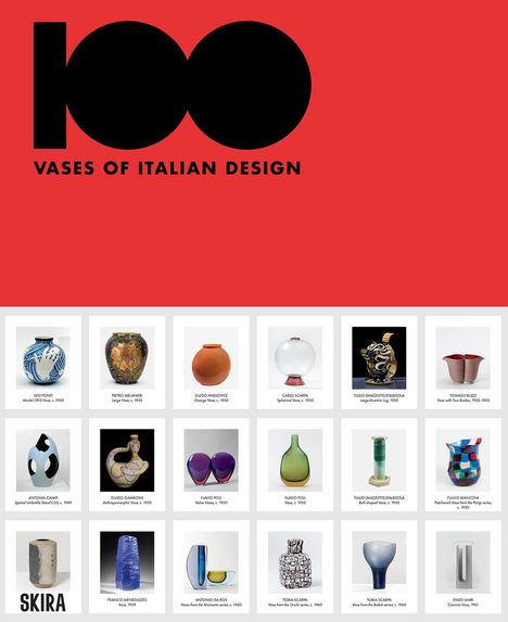 100 Vases of Italian Design, Buch