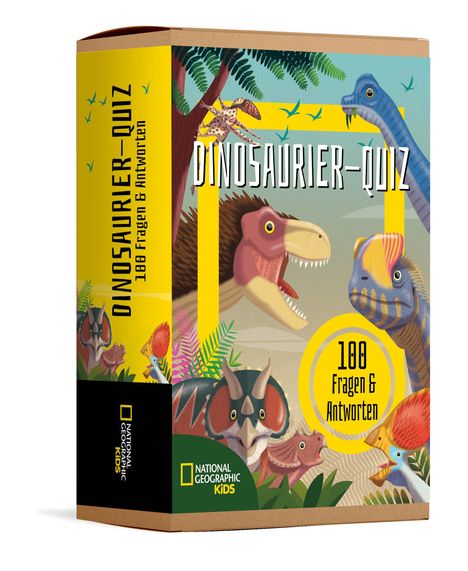 Dinosaurier-Quiz. 100 Fragen über Dinosaurier für Quizfans und Dinofans (100 Fragen &amp; Antworten), Spiele