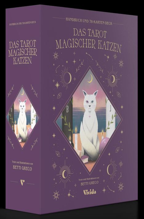 Betti Greco: Das Tarot magischer Katzen (VIVIDA), Diverse