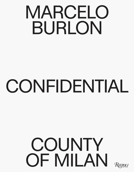 Marcelo Burlon County of Milan: Confidential, Buch