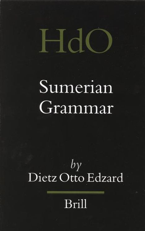 Dietz Otto Edzard: Sumerian Grammar, Buch