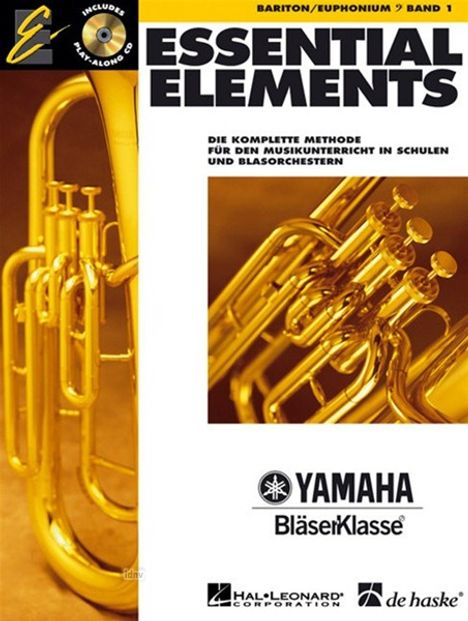 Essential Elements Band 1 - fur Bariton (Bc), Noten