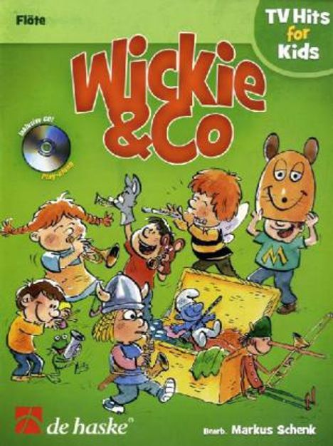Wickie & Co - Querflöte, m. Audio-CD, Noten