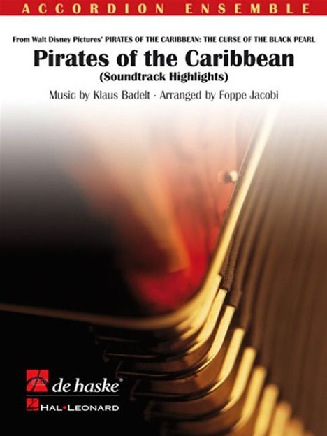 Klaus Badelt: Pirates of the Caribbean, Noten