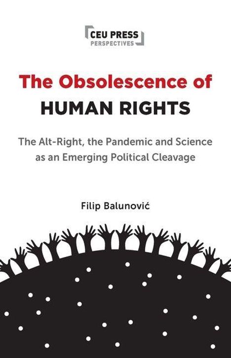 „The Obsolescence of Human Rights“, von Filip Balunović, zeigt Hände, die von unten in die Luft ragen.