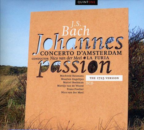 Johann Sebastian Bach (1685-1750): Johannes-Passion BWV 245, 2 CDs