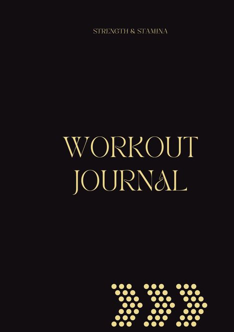 Workout Journal: Strength and Stamina, Buch