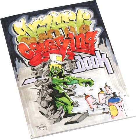 Graffiti Coloring Book, Buch