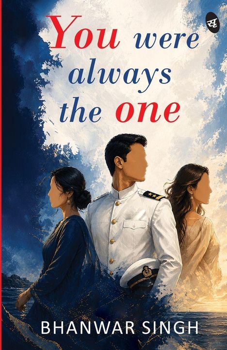 "You were always the one" steht oben. Darunter drei Menschen: Eine Frau links, ein Mann in Uniform mittig, eine Frau rechts.