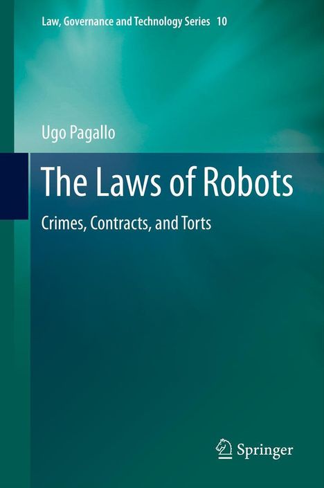 Ugo Pagallo: The Laws of Robots, Buch