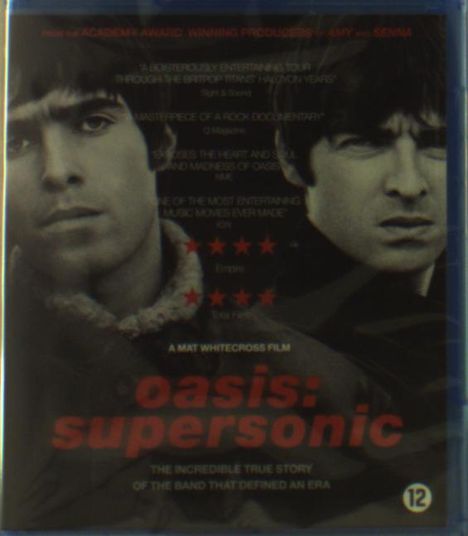 Oasis: Supersonic, Blu-ray Disc