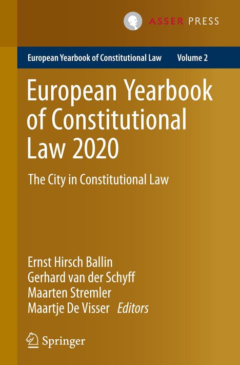 European Yearbook of Constitutional Law 2020, Buch