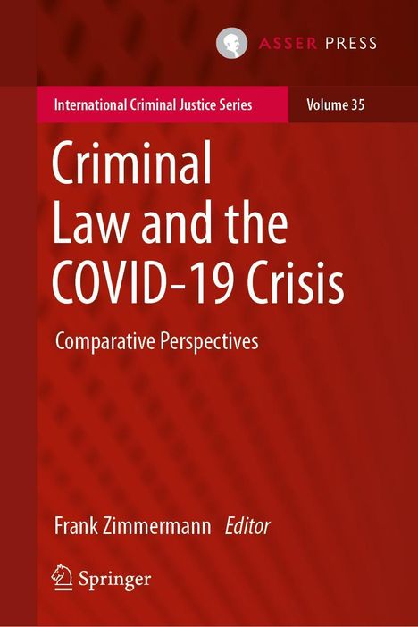Criminal Law and the Covid-19 Crisis, Buch