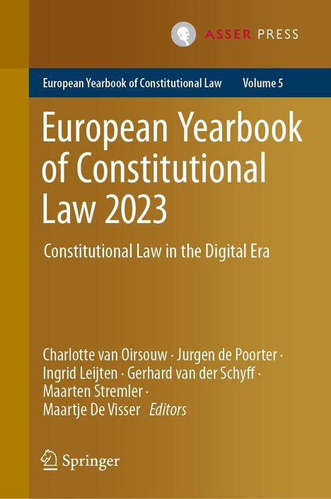 European Yearbook of Constitutional Law 2023, Buch