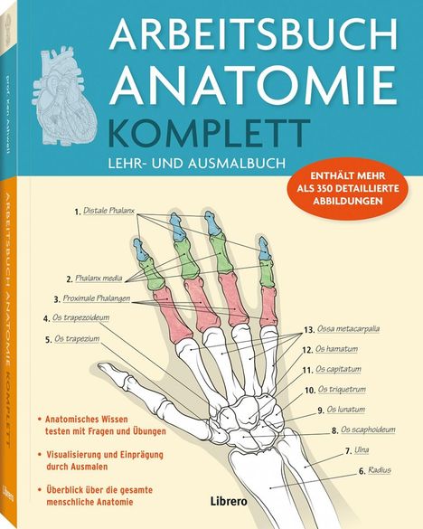 P. Carter: Arbeitsbuch Anatomie Komplett, Buch