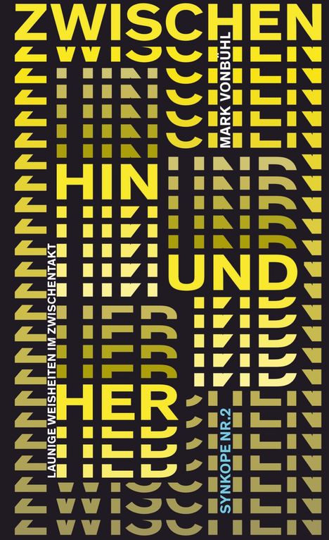 Mark Vonbühl: Zwischen Hin Und Her, Buch