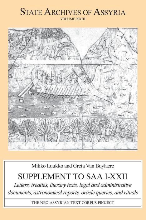 Mikko Luukko: Supplement to SAA I-XXII, Buch