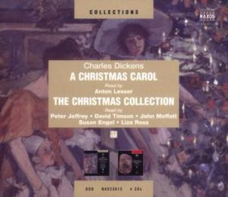 Charles Dickens:A Christmas Carol (in engl.Spr.), 4 CDs