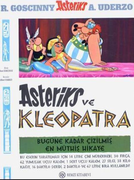 Albert Uderzo: Asteriks Ve Kleopatra, Buch