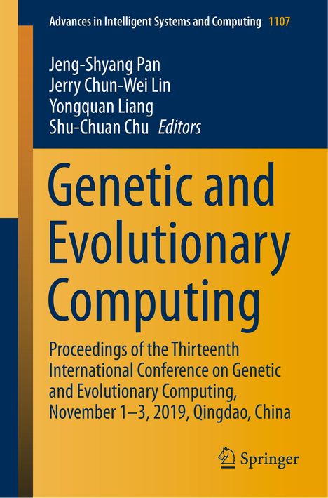 Genetic and Evolutionary Computing, Buch
