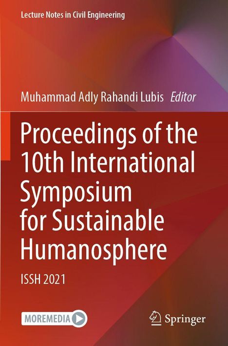 "Proceedings of the 10th International Symposium for Sustainable Humanosphere ISSH 2021" steht auf einem rotbraunen Hintergrund.