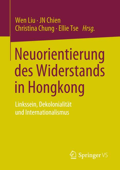 Neuorientierung des Widerstands in Hongkong, Buch