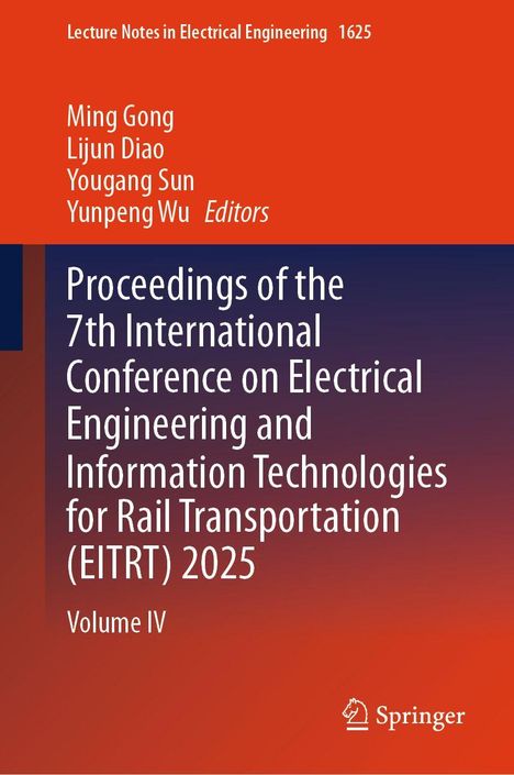 „Proceedings of the 7th International Conference on Electrical Engineering“; Autoren und Herausgeber sind genannt. Springer-Logo.