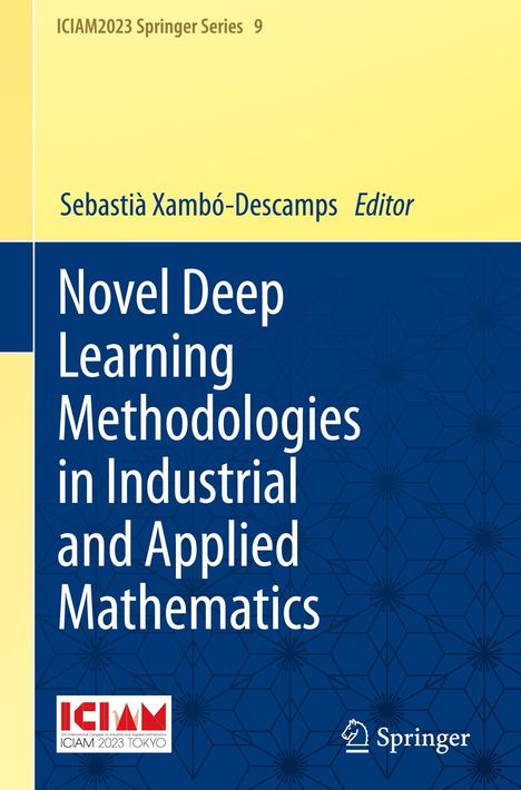 Covertext: "Novel Deep Learning Methodologies in Industrial and Applied Mathematics", mit Springer-Logo unten rechts.