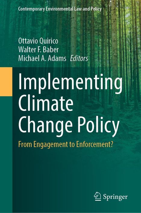 Implementing Climate Change Policy, Buch