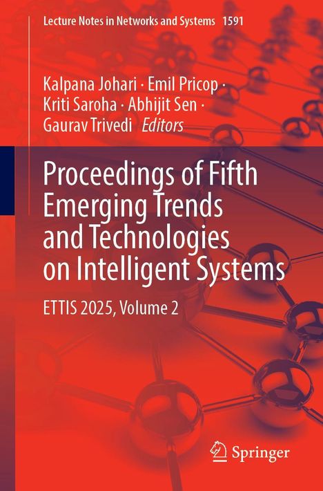 Proceedings of Fifth Emerging Trends and Technologies on Intelligent Systems, Buch