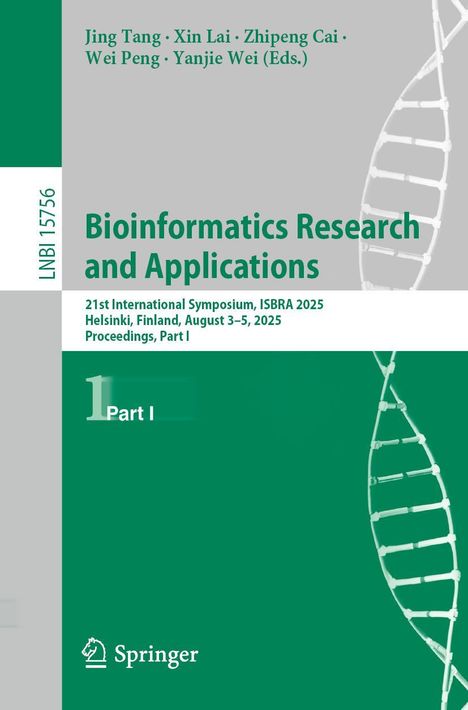 Bioinformatics Research and Applications, Buch