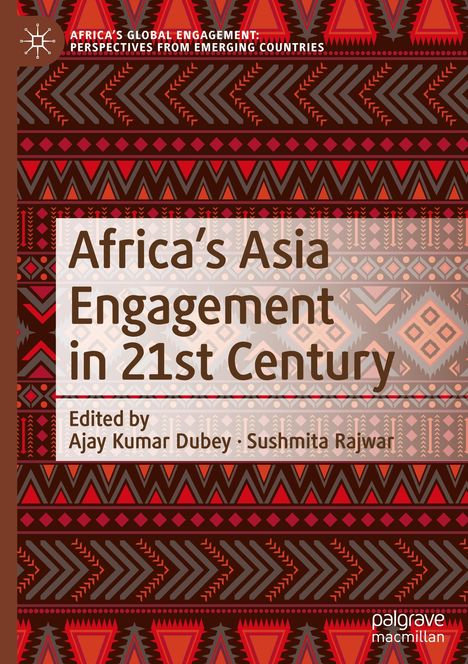 "Engagement in 21st Century" von Ajay Kumar Dubey, Sushmita Rajwari. Ethnische Muster mit roten, braunen und beigen Farben.