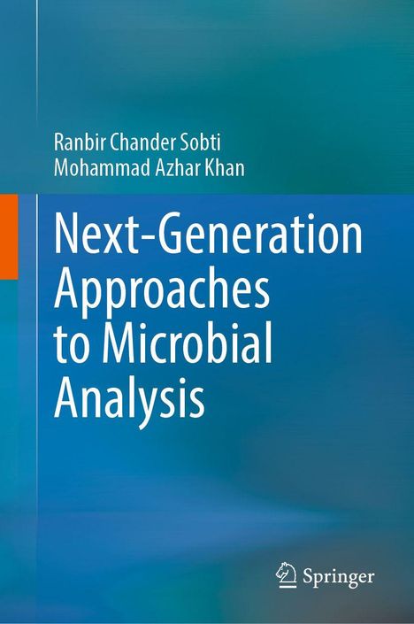 Titel: "Next-Generation Approaches to Microbial Analysis". Autoren: Ranbir Chander Sobti, Mohammad Azhar Khan. Springer-Logo.