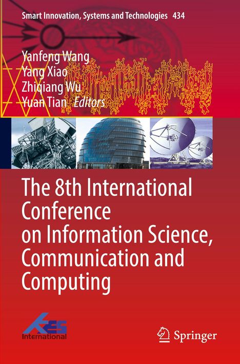 Smart Innovation, Systems and Technologies 434. Bild von Gebäuden und Schüsseln im Hintergrund. KES International, Springer.