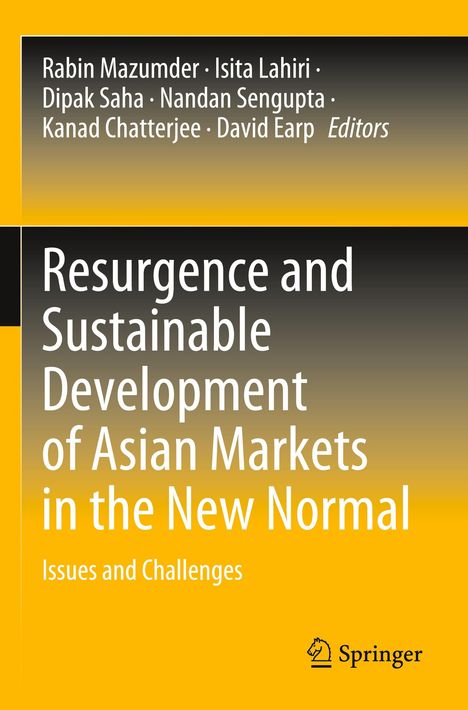 Titel: "Resurgence and Sustainable Development of Asian Markets in the New Normal" mit Springer Logo.