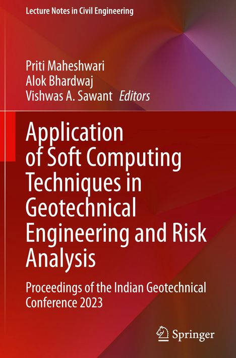Lecture Notes in Civil Engineering. Priti Maheshwari, Alok Bhardwaj, Vishwas A. Sawant Editors. Abstrakte rot-violette Farben.