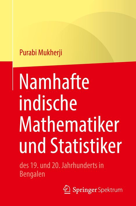 Purabi Mukherji: Namhafte indische Mathematiker und Statistiker, Buch