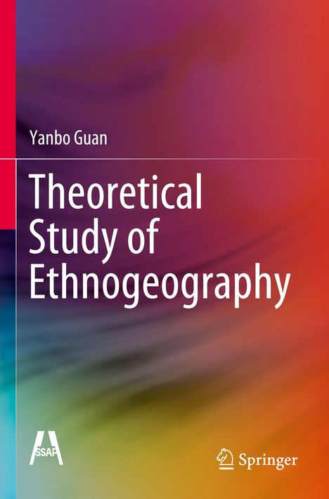 „Yanbo Guan: Theoretical Study of Ethnogeography“, farbiger Hintergrund mit Logos von SSAP und Springer.
