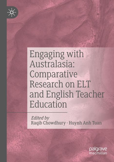 Titel: Engaging with Australasia: Comparative Research on ELT and English Teacher Education. Rosa Hintergrundtextur.