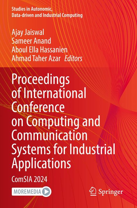 "Proceedings of International Conference on Computing and Communication Systems for Industrial Applications. Roter Hintergrund."